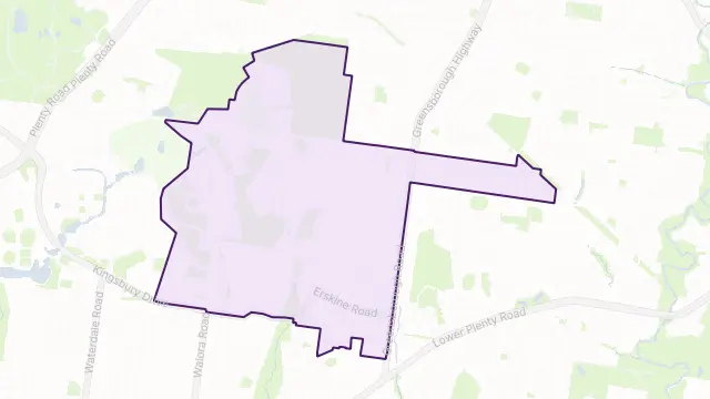 Macleod Area Boundary Map