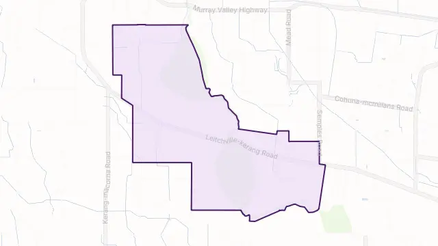 Macorna North Area Boundary Map