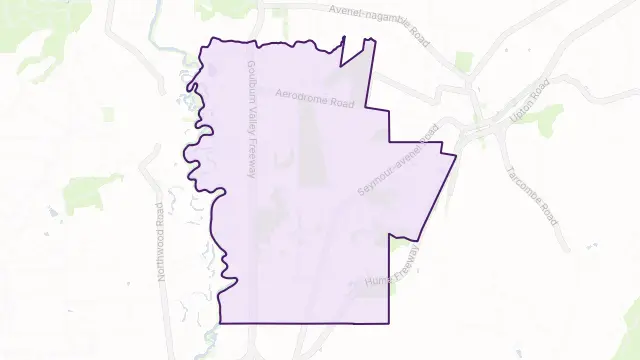 Mangalore Area Boundary Map