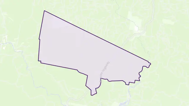 Maramingo Creek Area Boundary Map