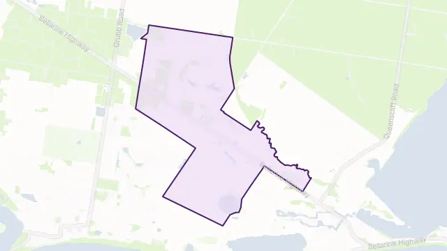 Marcus Hill Area Boundary Map