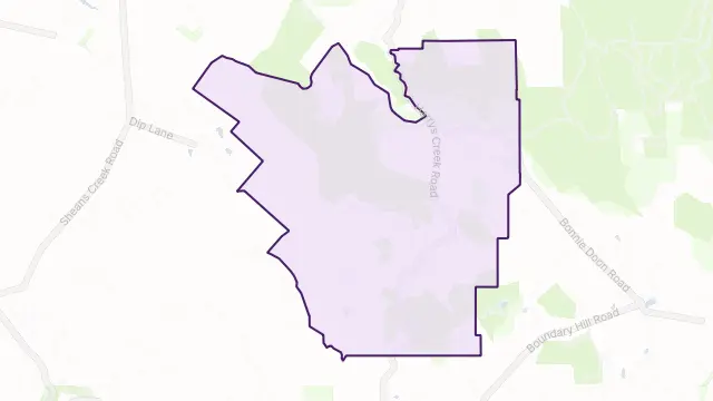 Marraweeney Area Boundary Map