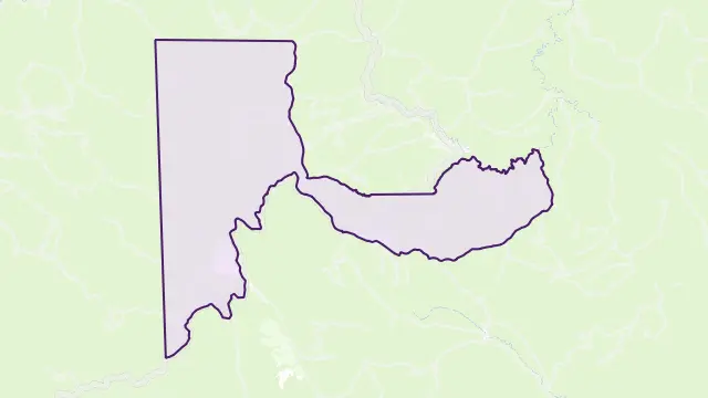 Matlock Area Boundary Map