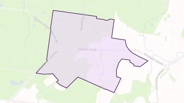 McKenzie Hill Area Boundary Map