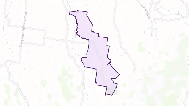Meadow Creek Area Boundary Map