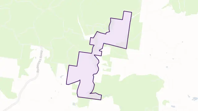 Melwood Area Boundary Map