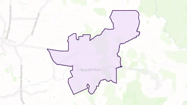 Merrijig Area Boundary Map
