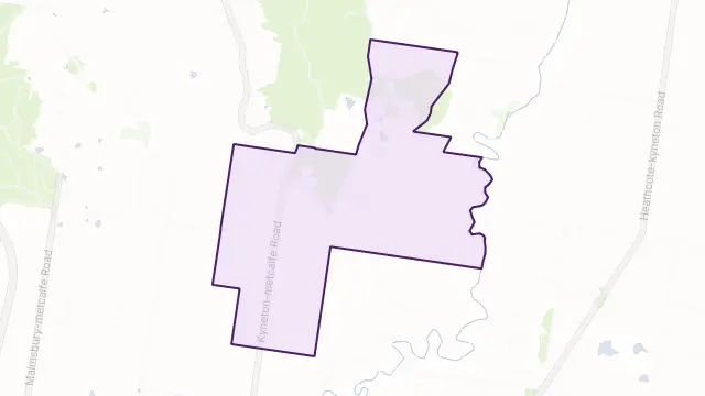 Metcalfe East Area Boundary Map