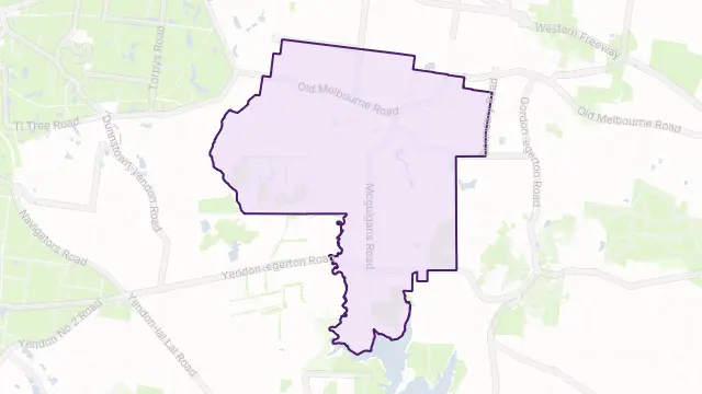 Millbrook Area Boundary Map