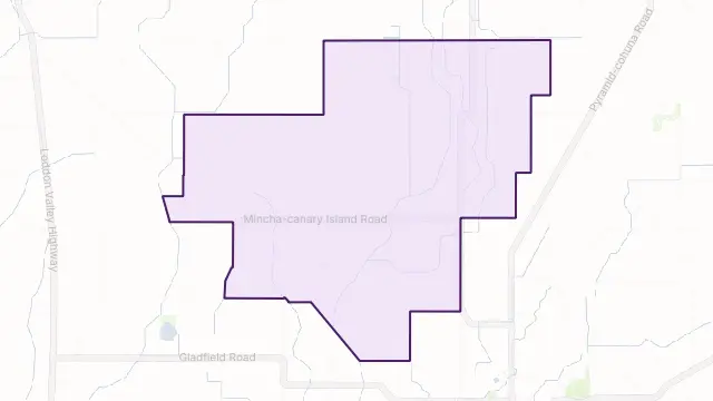 Mincha Area Boundary Map