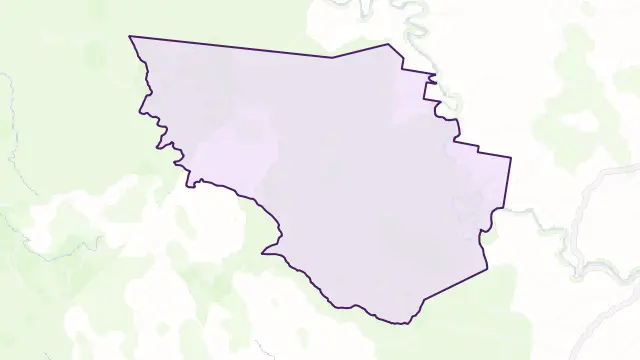 Miowera Area Boundary Map