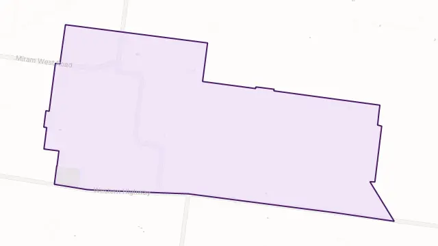 Miram Area Boundary Map