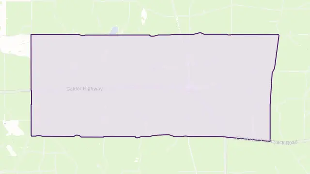 Mittyack Area Boundary Map