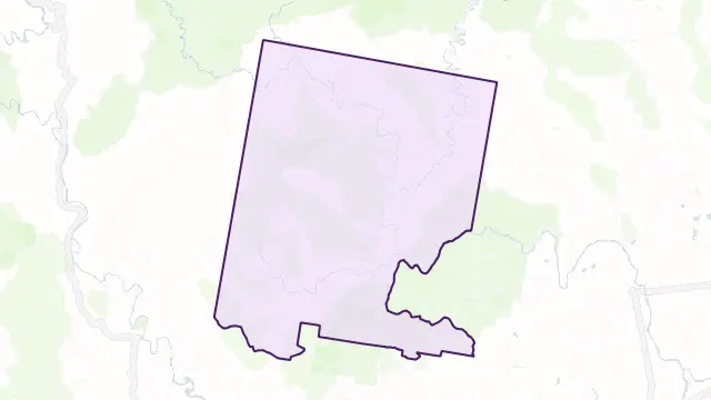 Monomak Area Boundary Map
