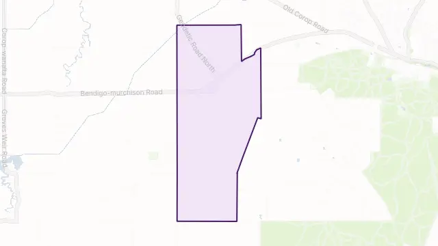 Moora Area Boundary Map