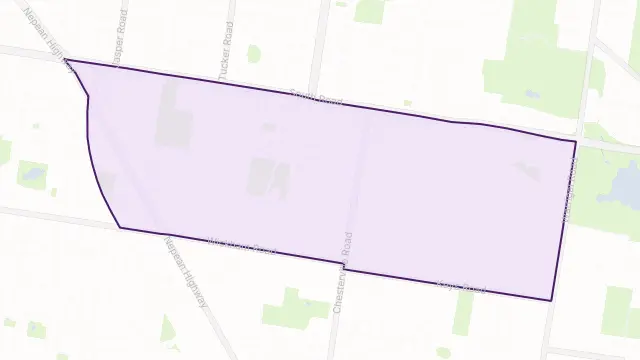 Moorabbin Area Boundary Map