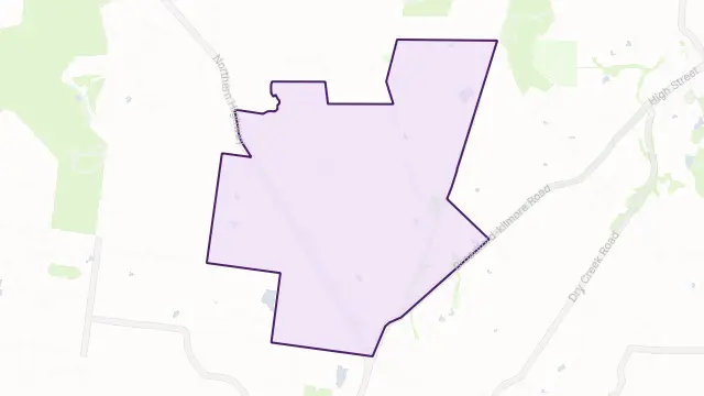 Moranding Area Boundary Map