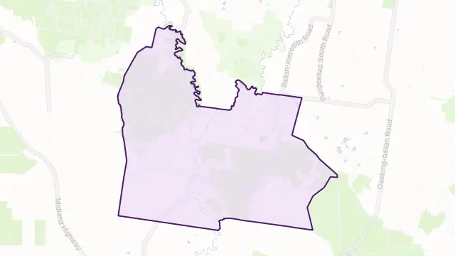 Morrisons Area Boundary Map