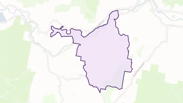 Mount Alfred Area Boundary Map