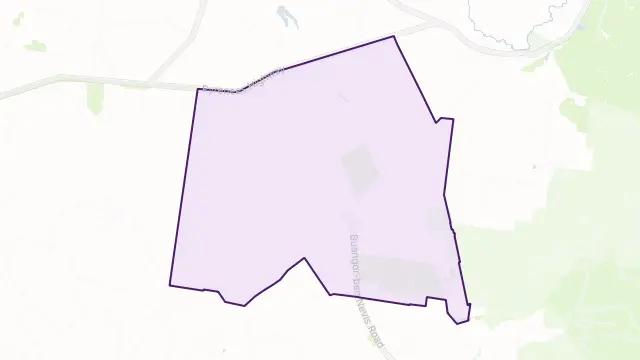 Mount Cole Creek Area Boundary Map