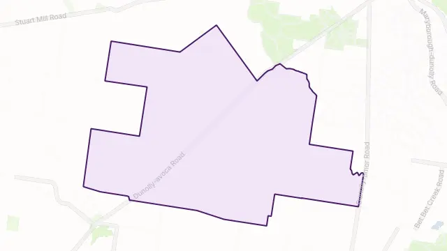 Mount Hooghly Area Boundary Map