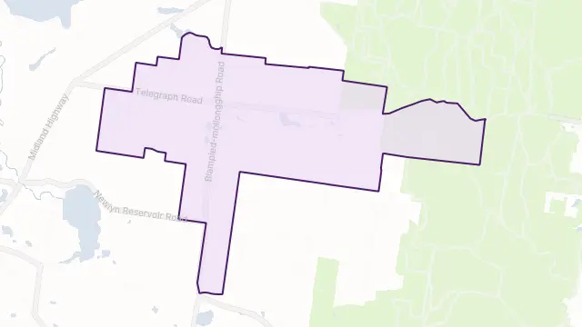 Mount Prospect Area Boundary Map