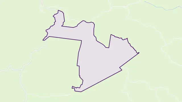 Mount Sabine Area Boundary Map