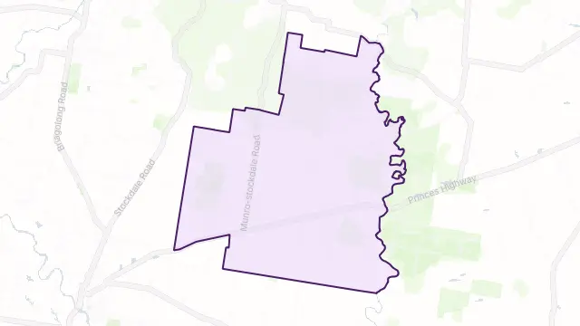 Munro Area Boundary Map