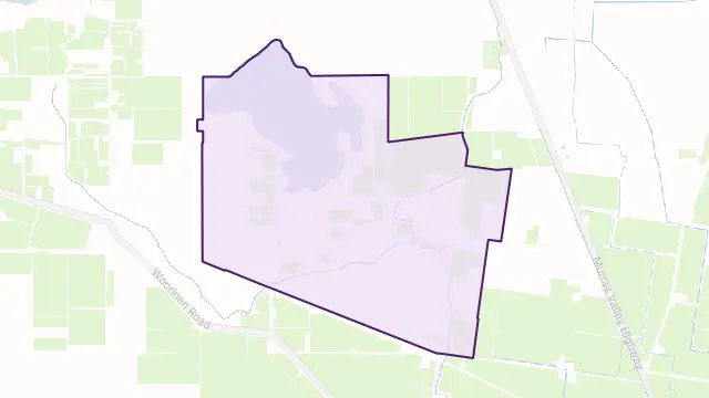 Murrawee Area Boundary Map