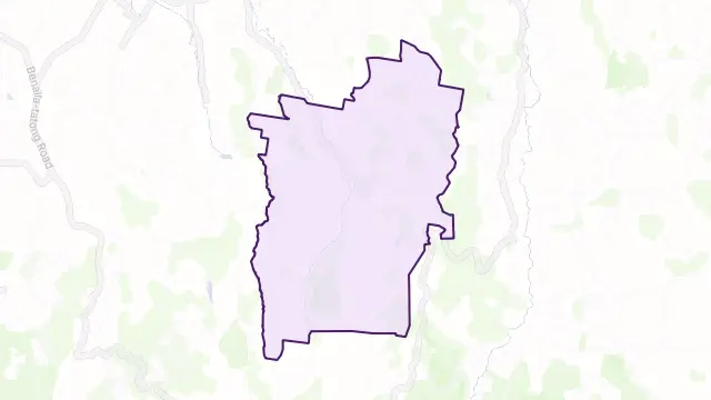 Myrrhee Area Boundary Map
