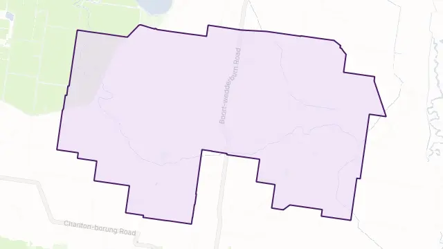 Mysia Area Boundary Map