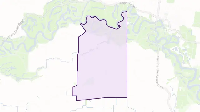 Mywee Area Boundary Map