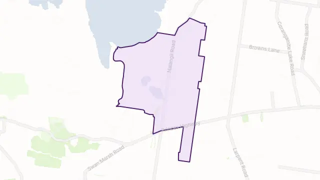 Nalangil Area Boundary Map