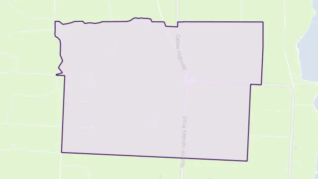 Nandaly Area Boundary Map