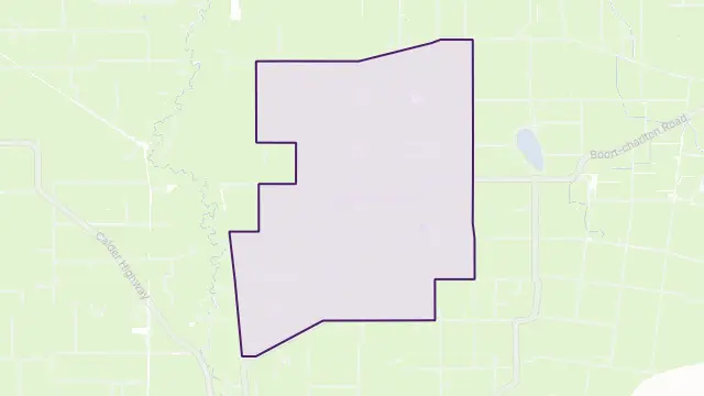 Nareewillock Area Boundary Map