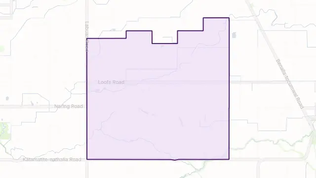 Naring Area Boundary Map