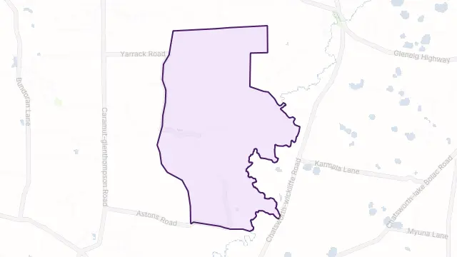 Narrapumelap South Area Boundary Map