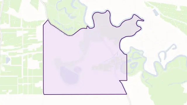 Narrung Area Boundary Map