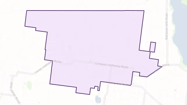 Netherby Area Boundary Map