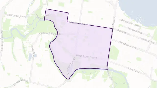 Newtown Area Boundary Map