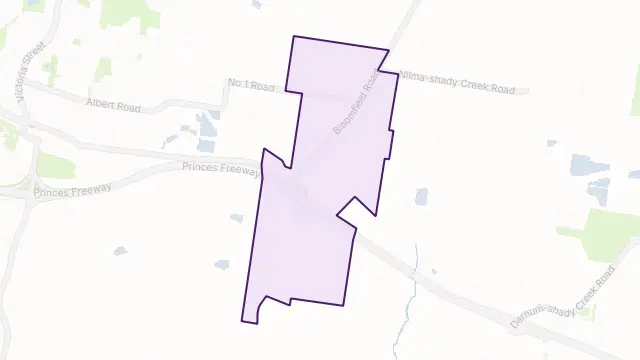 Nilma Area Boundary Map