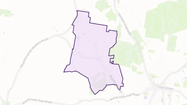 Norval Area Boundary Map