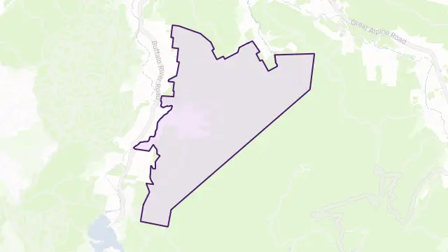 Nug Nug Area Boundary Map