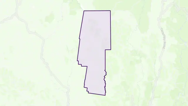 Nunniong Area Boundary Map