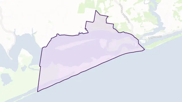 Nyerimilang Area Boundary Map