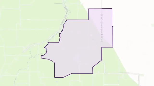 Oakvale Area Boundary Map