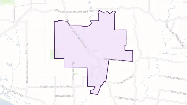Orford Area Boundary Map