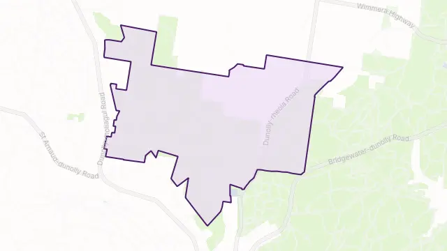 Painswick Area Boundary Map