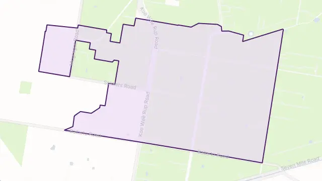 Pakenham South Area Boundary Map