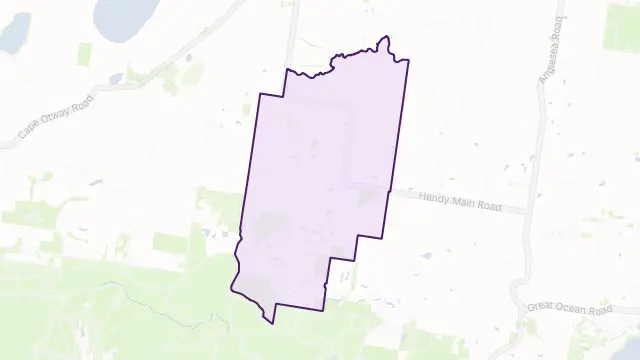 Paraparap Area Boundary Map